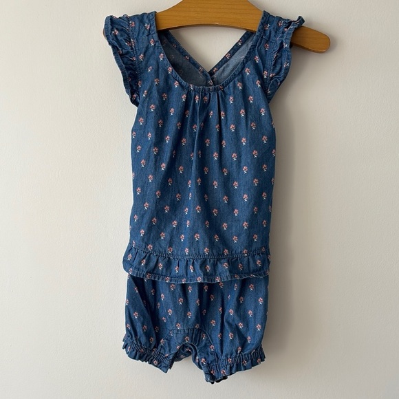 GAP Blue Polka Dot Jumpsuit for Playful Days - Picture 1 of 4